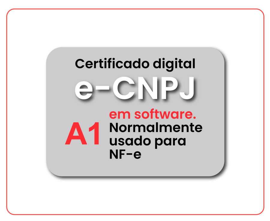 Renovação e-CNPJ A1 + e-CPF Nuvem 4 Meses (Combo)