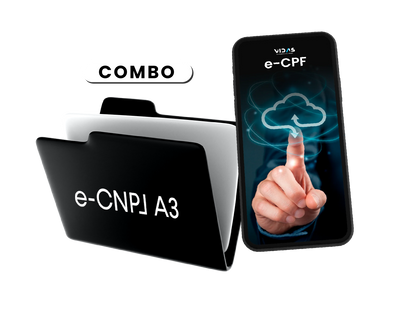 e-CNPJ A3 MEI + e-CPF Nuvem 4 Meses (Combo)