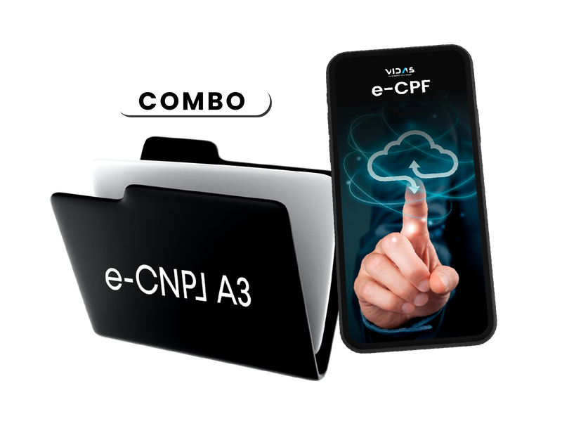 e-CNPJ A3 MEI + e-CPF Nuvem 4 Meses (Combo)