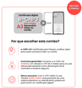 e-CNPJ A3 - Sem Mídia - 2 anos + e-CPF Nuvem 4 Meses (Combo)
