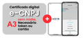 e-CNPJ A3 - Sem Mídia - 2 anos + e-CPF Nuvem 4 Meses (Combo)